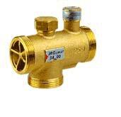 MITIGEUR THERMOSTATIQUE - En "L" - Corps bronze