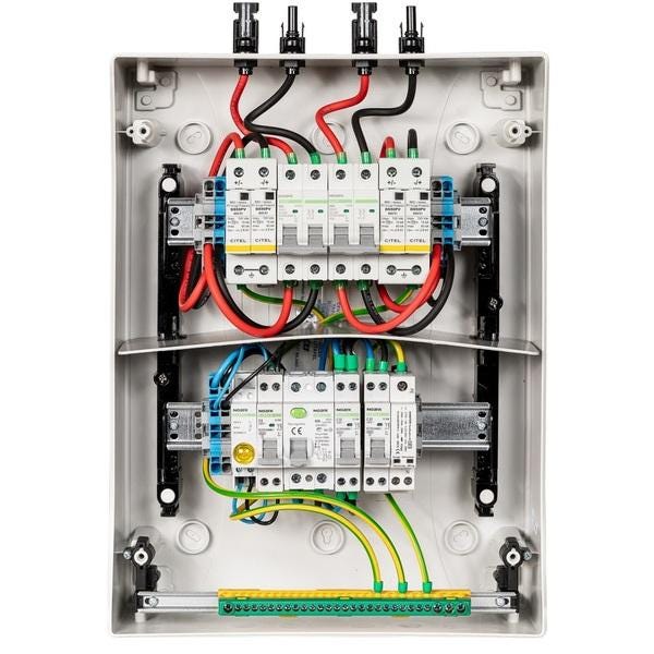 COFFRET AC/DC 6KWC 2MPPT MADENR        E054-2 VOLTANEO