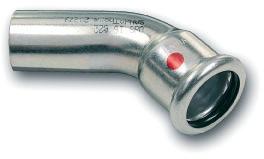COURBE SANHA-THERM - MF - 45° - 24040