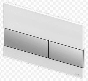 PLAQUE TECESQUARE GLAS BLC/CHR   TECE 9240802 TECE FRANCE  [9240802]