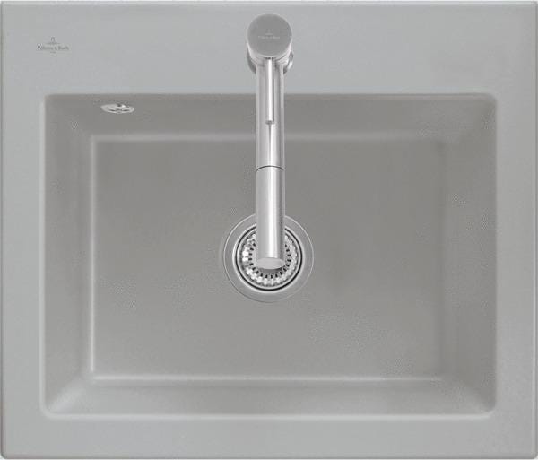 EVIER SUBWAY 60 S 60X51CM BLC BR. VB 330901R1 VILLEROY BOCH  [330901R1]