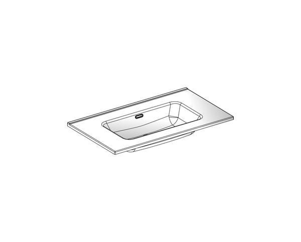 PLAN CERAM. METRO26 SPL VASQUE 81CM     TK023