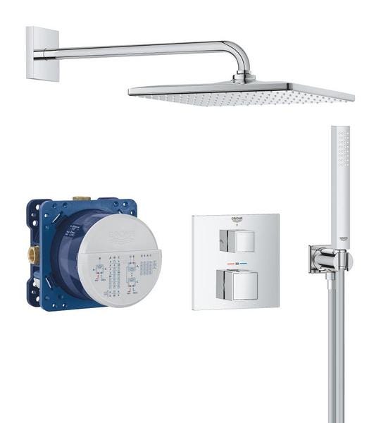 GROHTHERM CUBE - Pack de douche encastrée