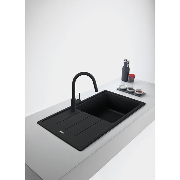 EVIER 1C.BASIS BFG611-XL NOIR M FRANKE 158397 FRANKE FRANCE  [158397]