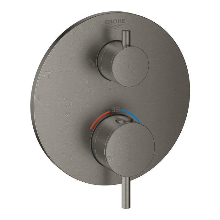 ATRIO - Mitigeur thermostatique 2 sorties bain/douche