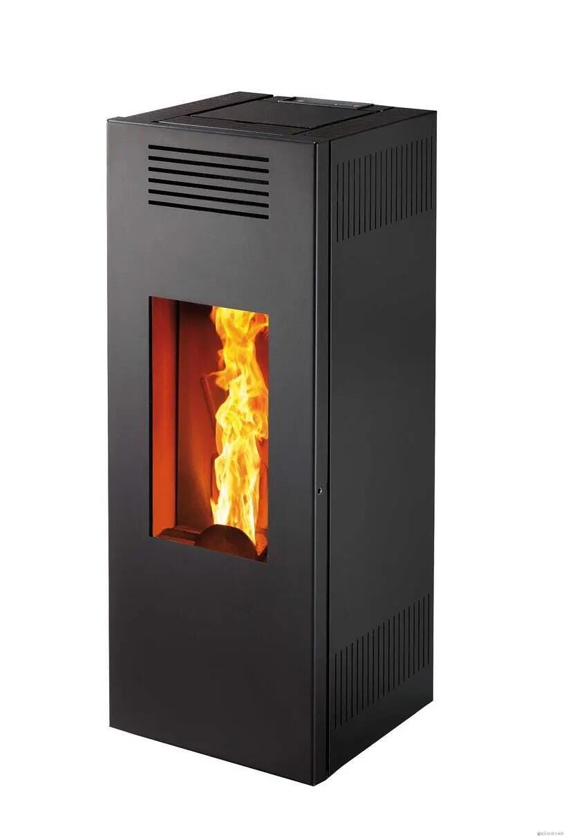 RUBIA LPE9 - Poêle à granulés étanche