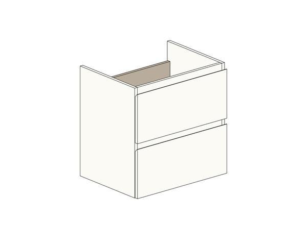 MEUBLE S/P METRO26 2T.PM 60 BLC        RC0100