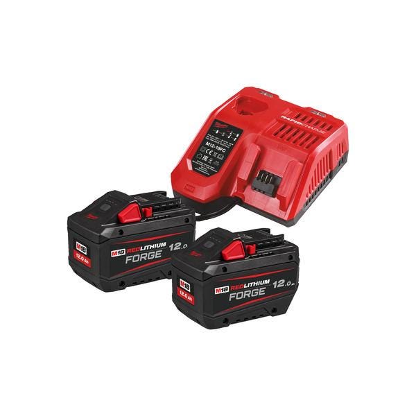 PACK 2 BATT.M18 12 AH FB12 +CHARG. 4933498610 TECHTRONIC INDUSTRIES FRANCE  [4933498610]