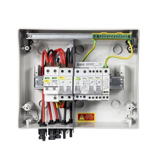 COFFRET PV AC/DC 3-6KWC MONO 2ST.1MPPT   E042