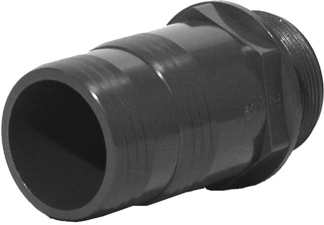 EMBOUT A COLLER / A VISSER PVC - Cannelé - PN16