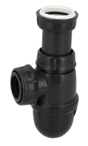 SIPHON UNI. NOIR PR EVIER OU LAV.     0204012