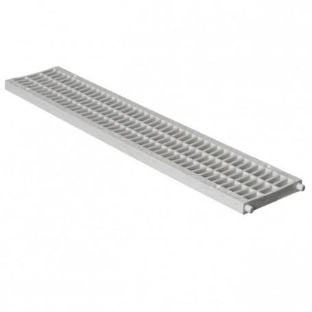 GRILLE CANIVEAU 100X500 GRISE PIETO   SGR100G FIRST PLAST FRANCE  [SGR100G]