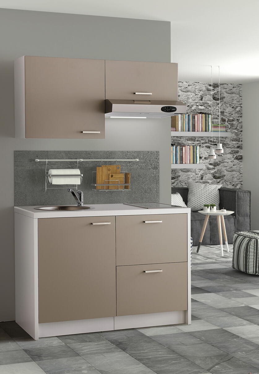ONELIA - Meuble cuisinette 1 porte
