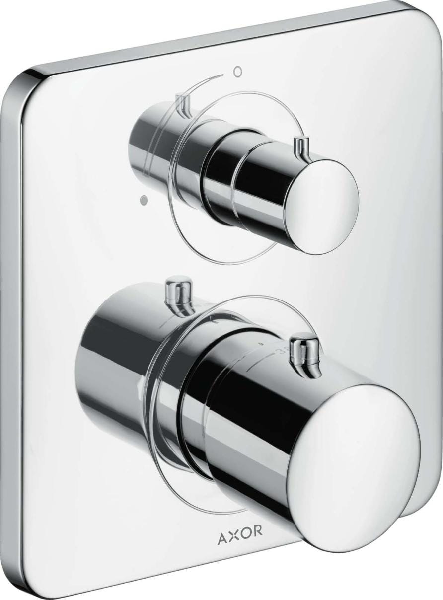 AXOR CITTERIO M - Set de finition pour mitigeur thermostatique encastré
