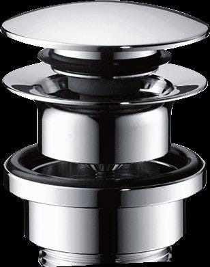 VIDAGE LAV PUSH-OPEN ASPECT   DOR/BR 50100250 HANSGROHE