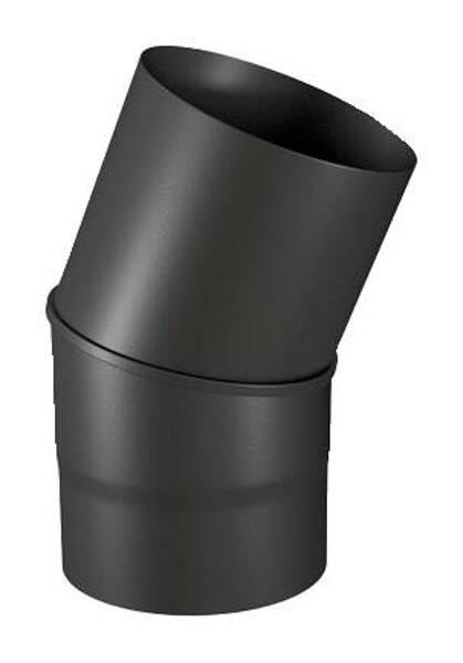 COUDE EQ.A TRAPPE NOIR MAT 150         342491 TOLERIE EMAILLERIE NANT-SETEN  [342491]