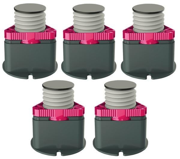 KIT DE REHAUSSE 5 PIEDS SANS FINIT. E62133-NF