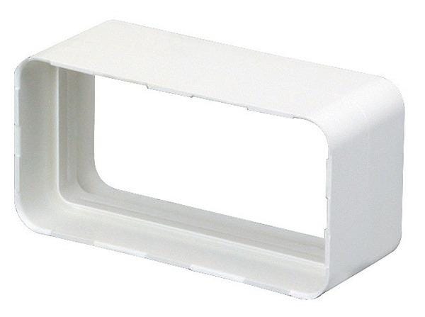 CONDUIT RECTANGULAIRE RIGIDE - Pour réseau équivalent Ø 80 ou 100 mm