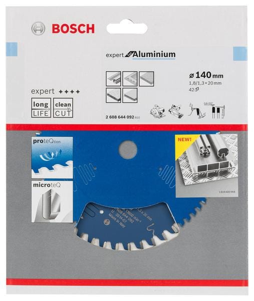 LAME SCIE CIRCULAIRE ALU           2608644092 BOSCH ELECTROPORTATIF  [2608644092]