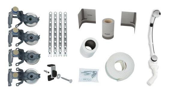 KIT INSTAL5042 1X PIETEM/BAIGN.  687676500000 KALDEWEI  [687676500000]