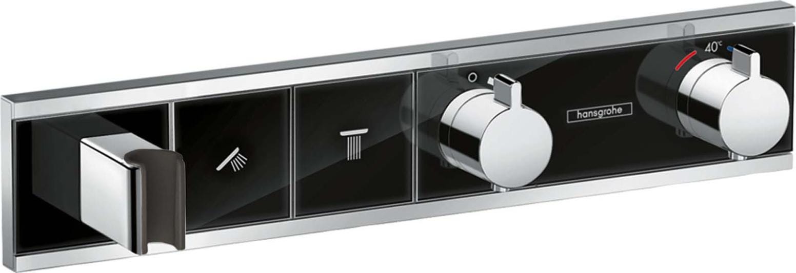 MODULE THERMOST RAINSELECT .2S  NOIR 15355600 HANSGROHE  [15355600] 