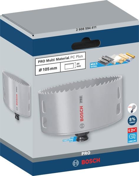 SCIE TREPAN PRO PC PLUSMULTI 105MM 2608594411 BOSCH ELECTROPORTATIF  [2608594411]