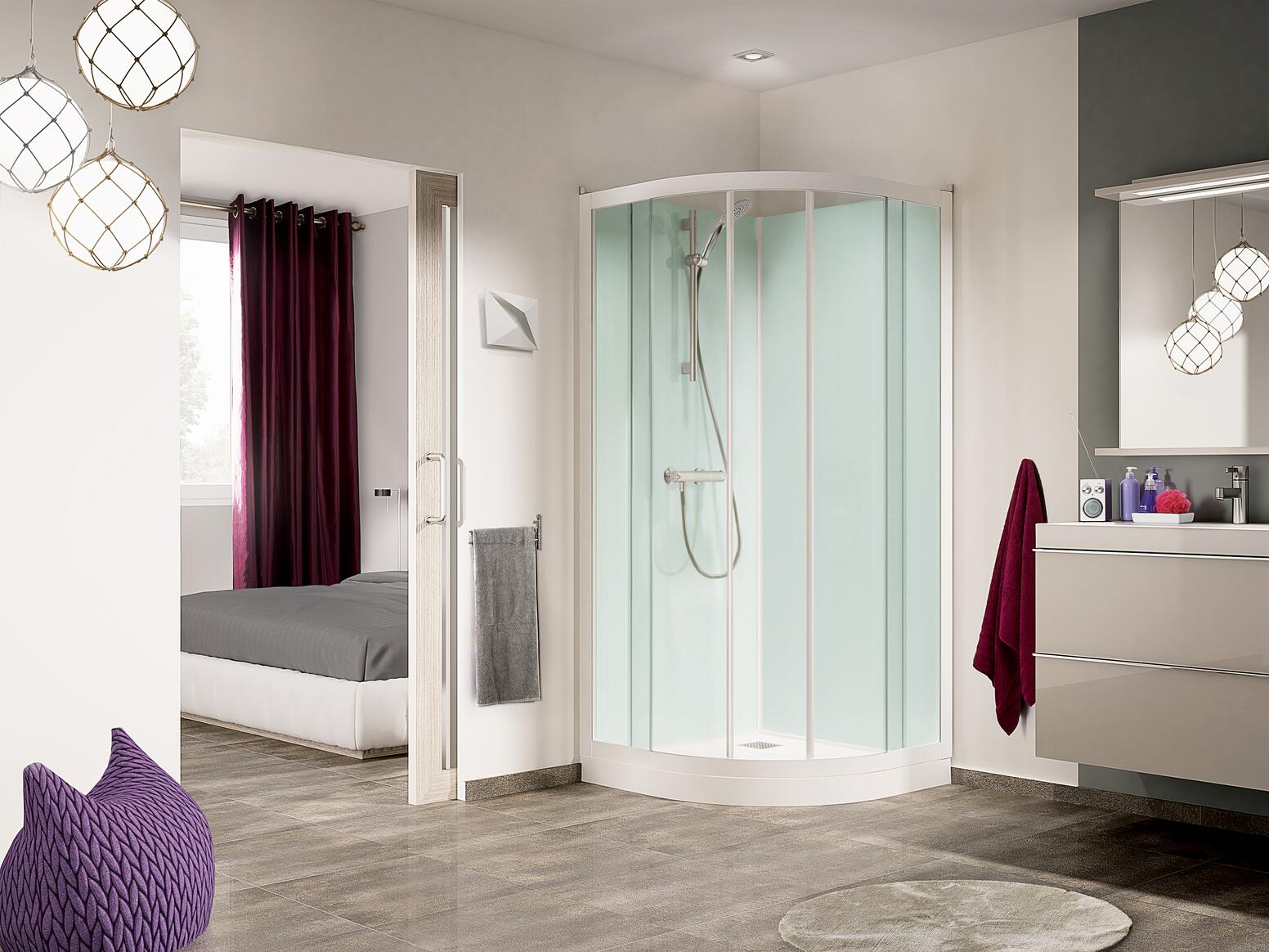 KINEPRIME GLASS - Cabine de douche