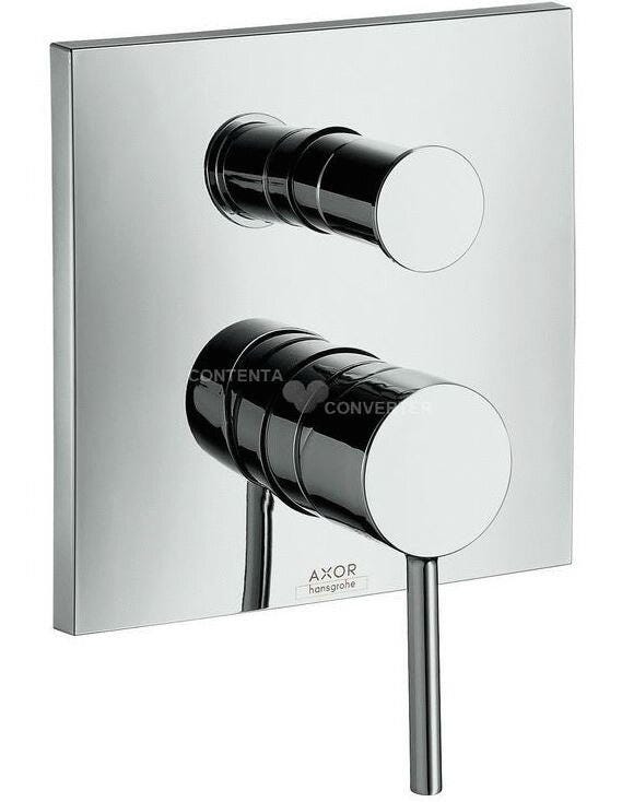 SET DE FINITION - Axor Starck X - Pour mitigeur Bain-douche encastré