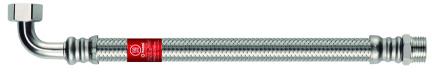 PLOMBERIE-CLIMATISATION - TRESSE INOX - FF - TAQ Super Codo - Flexible en acier inoxydable