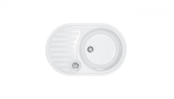 EVIER 1C.SINGLE2-D BLANC ARTIC  FRANKE 075944