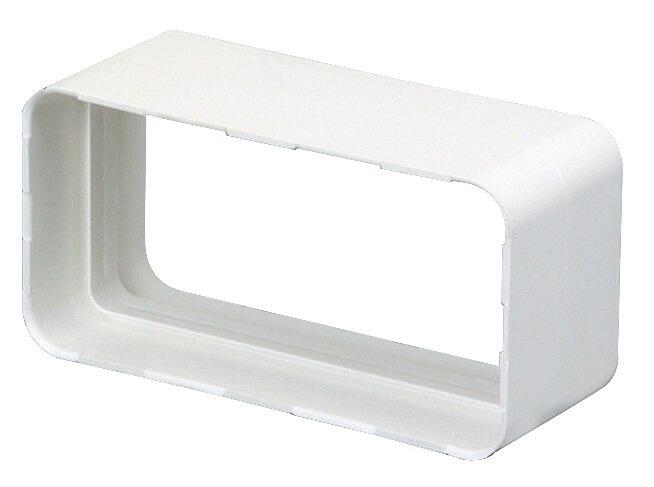 CONDUIT RECTANGULAIRE RIGIDE - Pour réseau équivalent Ø 80 ou 100 mm