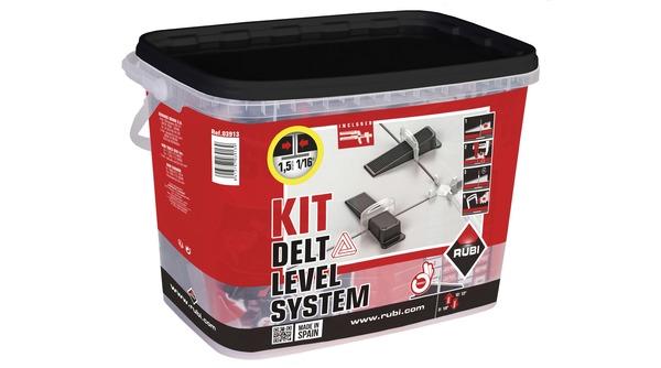 KIT DELTA LEVEL SYSTEM 1.5MM       RUBI 03914 RUBI FRANCE