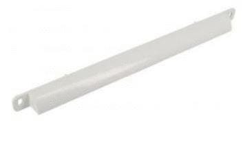 DEFLECTEUR EXT.FACADE EXPOSEE 250X12BLC B1803