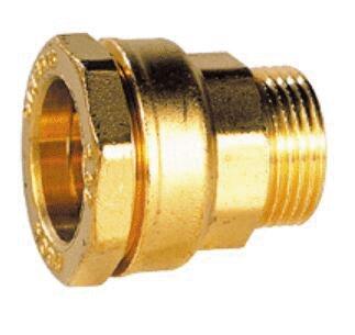 RACCORD DECA POUR TUBE PE SERIE FER - Raccord droit
