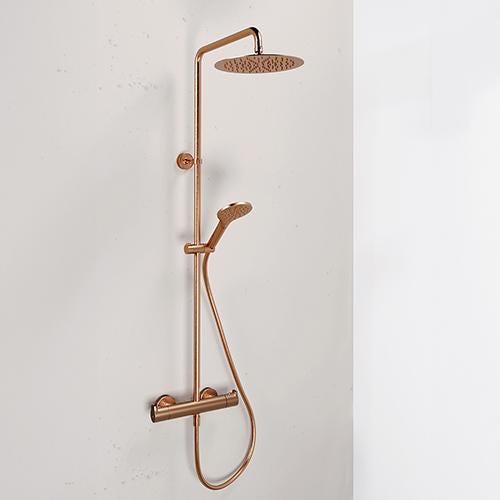 COLONNE DE DOUCHE THERMOSTATIQUE POMME ROND 2