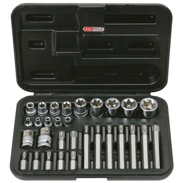 COFFRET TORX PERCE CLE+EMBOUTS  -30- 922.4301 KS TOOLS  [922.4301]