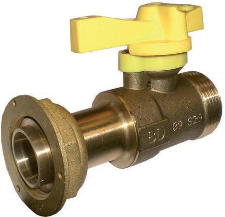 ROBINET DE COMPTEUR ET CONDUITE BASSE PRESSION