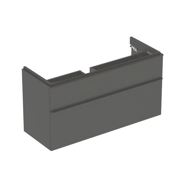 MEUBLE 2T.SMYLE SQUARE 120 GRIS  500.355.JK.1 GEBERIT  [500.355.JK.1]