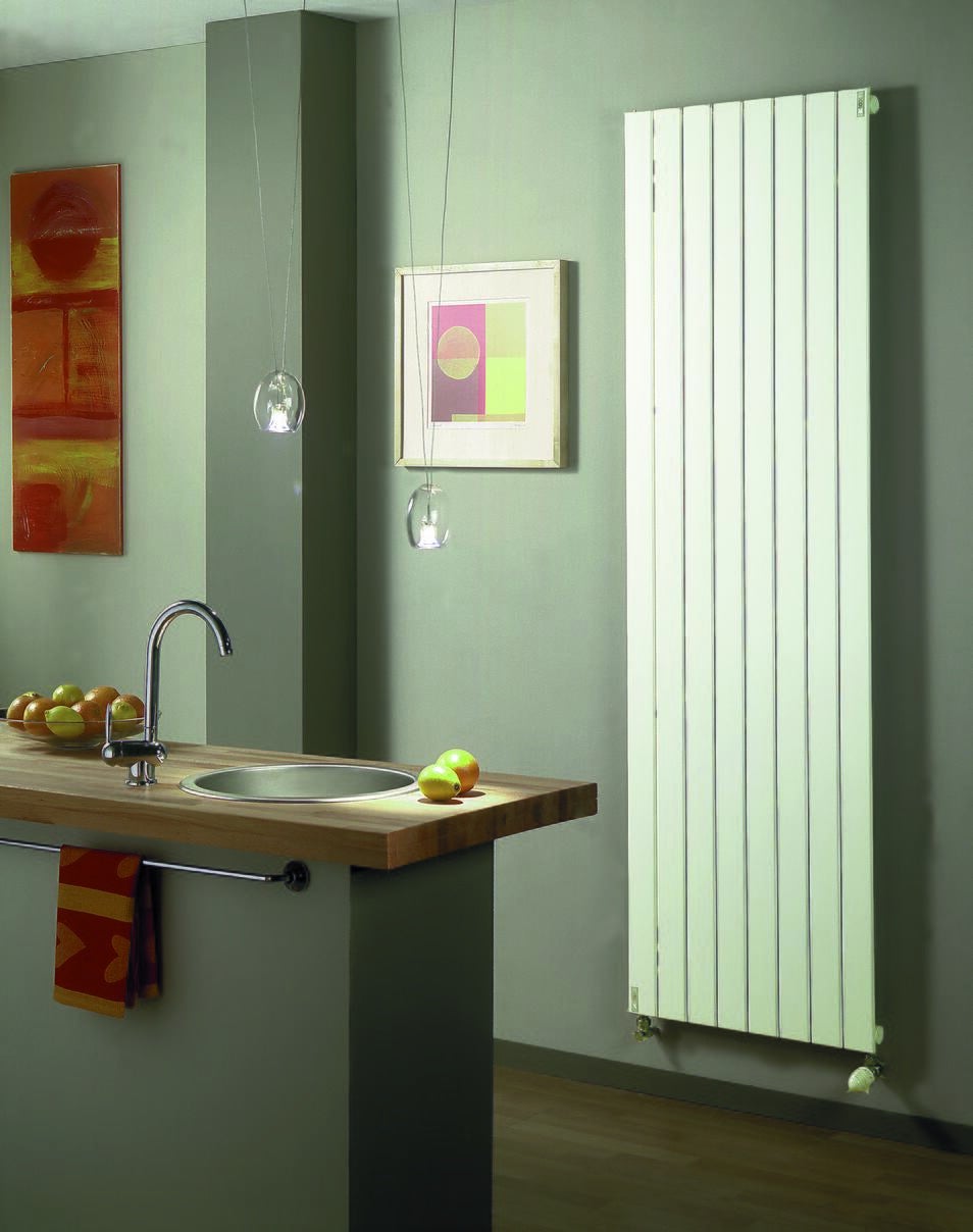 FASSANE PACK A AILETTES - CLXD - Radiateur tubulaire décoratif de chauffage central horizontal en acier
