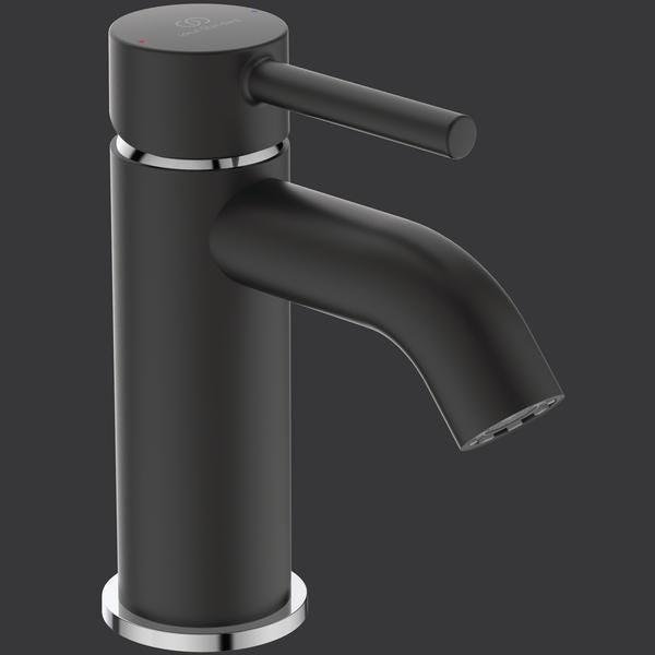 MITIGEUR LAVABO NOIR CHR IS           BC203U4 IDEAL STANDARD FRANCE