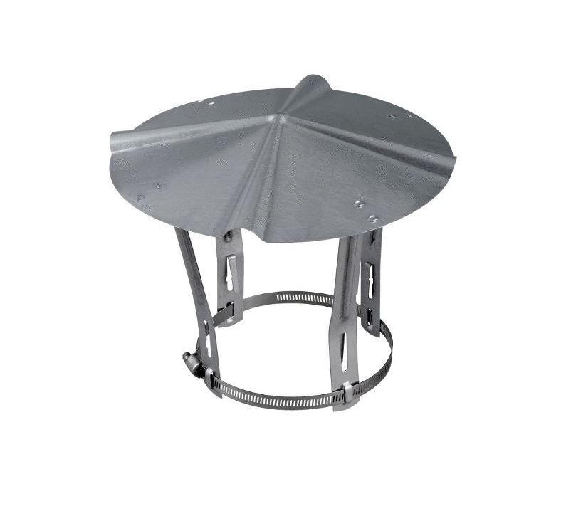 CONDUITS RIGIDES ALUMINIES - Chapeau chinois galva extensible
