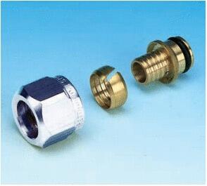 RACCORD POUR ROBINET COUDE ET TE SERIE MALE - 3015N - Raccord pour tube Réticulé