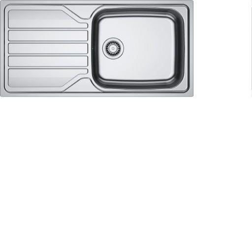 EVIER ENC. FLL 611-XL DEKOR MANU INOX  392258 FRANKE FRANCE  [392258] 