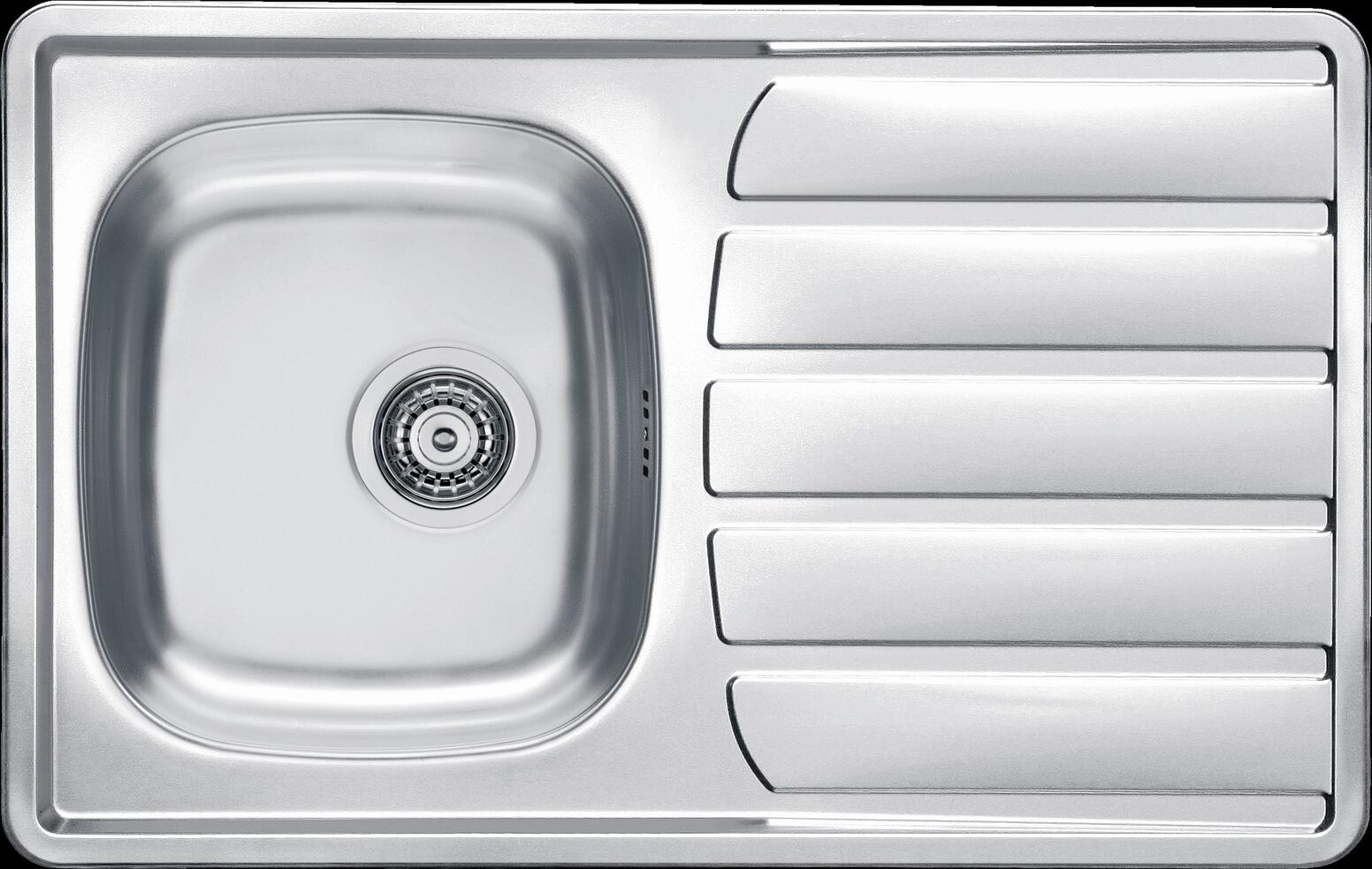 EVIER A ENCASTRER REVERSIBLE - ZOOM - Inox 18/10