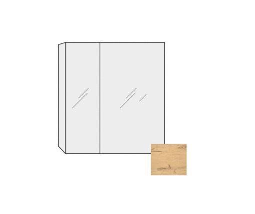 EXCLUSIVITES RICHARDSON PAR GBGROUP - Armoire toilette, portes miroir asymétriques