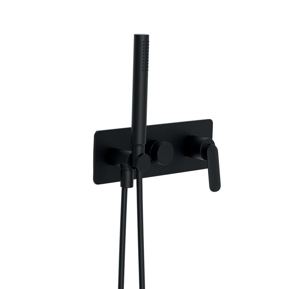 FACADE B/D 2 SORTIES        BLACK MAT FL60213 ONDYNA  [FL60213] 