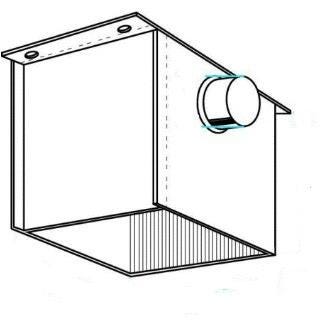 PLENUM RE F0 D160 SF/AF704 225X225   11053613 ALDES AERAULIQUE
