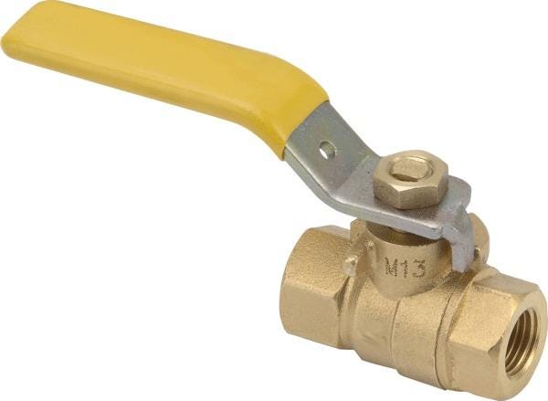 ROBINET MULTI-UTILISATIONS POUR GAZ BUTANE EN RECIPIENT, PROPANE EN RECIPIENT ET GAZ RESEAU - Robinet à tournant sphérique Femelle - Femelle