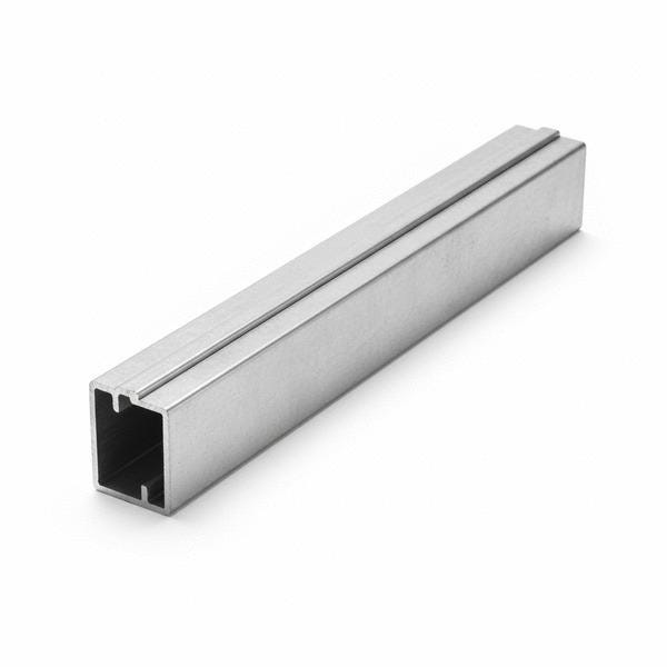 PROFIL U OBTURATION ALU BRUT 32MM    LG.6.35M STABILIT FRANCE  [6.35M (1)]