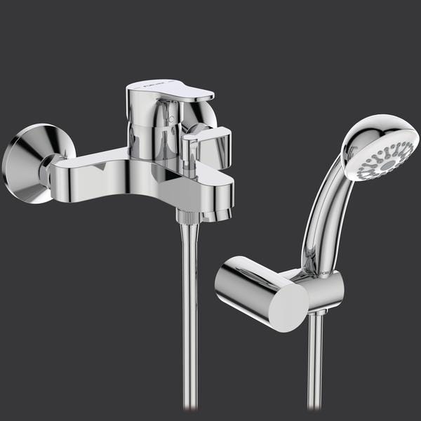 MITIGEUR OLYOS B/D MUR AV ENS DCH CHR D2504AA IDEAL STANDARD FRANCE